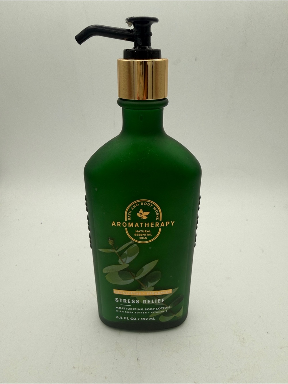 Bath & Body Works Aromatherapy Stress Relief body lotion Eucalyptus Spearmint